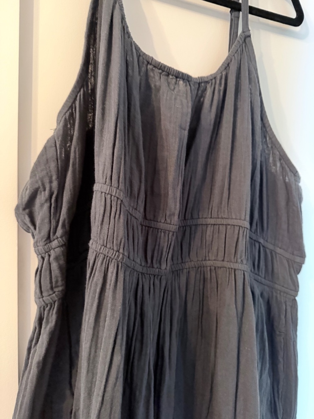 Pact Organic Cotton Gauze Tiered Maxi Dress XXL - Picture 5 of 5